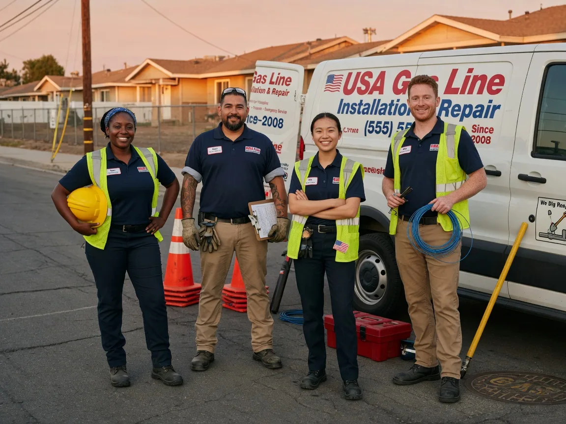 Gas Line Installation company in Gibson, LA